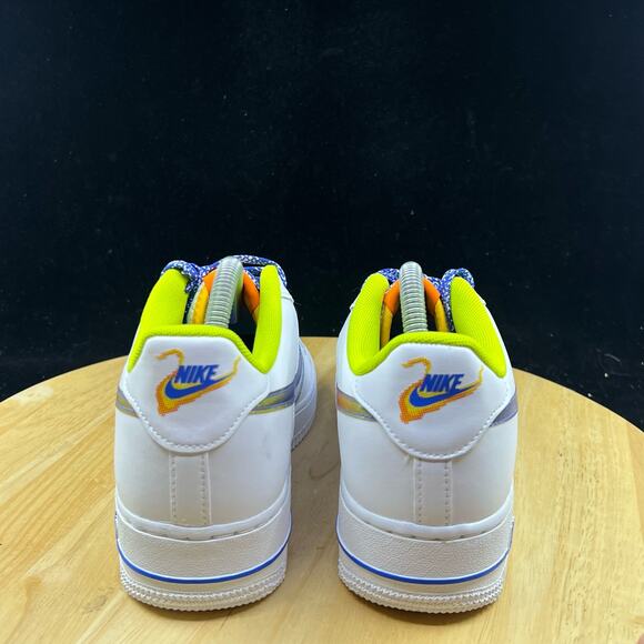 Nike Air Force 1 LV8 (GS) DQ7767-100 White Sneakers Sz 6.5Y - Women’s Sz 8 - Picture 6 of 10